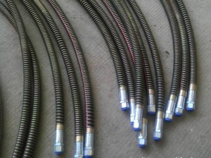 High pressure steel wire braided hose